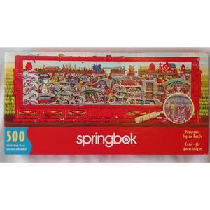 "The Ant Ranch" Panoramic 500 Piece Hallmark Springbok Puzzle